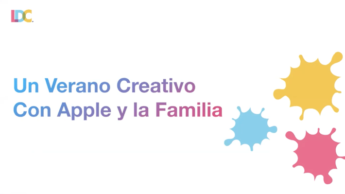 Verano Creativo con Apple y la Familia B - 15/07/20