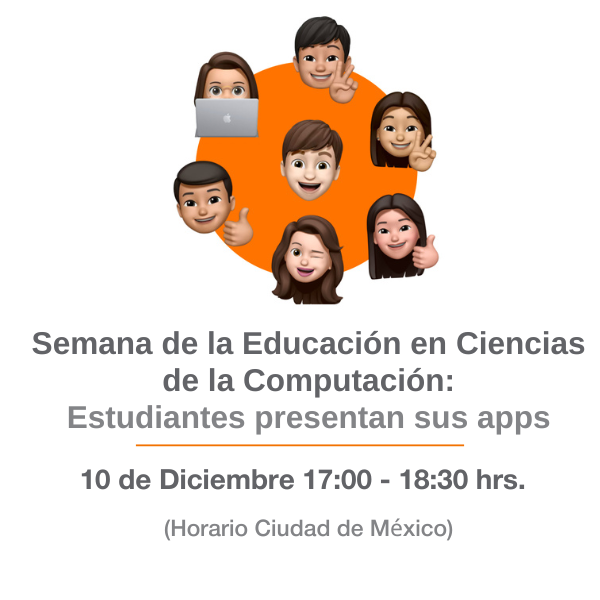 CSEdWeek Estudiantes presentan sus apps
