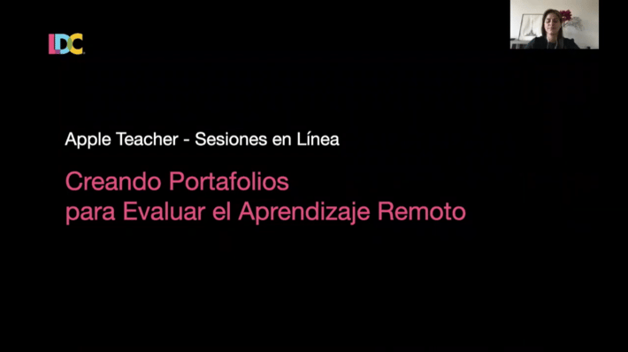 Creando Portafolios para Evaluar el Aprendizaje Remoto - 13/05/20